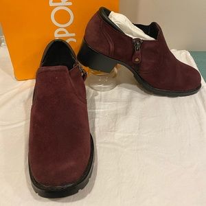 Sporto boots burgundy 8 1/2 medium